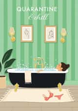 quarantine and Just because Card 42402 created by Olivia Slater