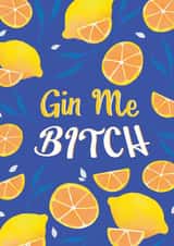 gin lemons Just because Card 18127 created by Cathy Cornish