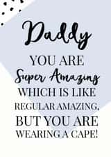daddy amazing Father's Day Card 31481 created by Oh So Serendipity
