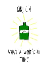 gin chin chin Just because Card 17874 created by Hurrah For Gin