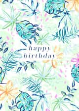 jungle tropical Card 30251 created by Sophie Wade