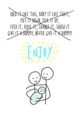 new baby new New Baby Card 17875 created by Hurrah For Gin