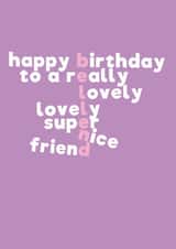 funny bellend Birthday Card 11744 created by Mean Little Cards