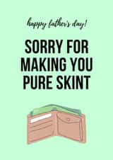 sorry for Father's Day Card 40484 created by Gillian Ayre
