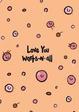 Love You Warts N All Card created by Peas-in-a-Pod
