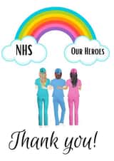 nhs heroes Thank You Card 42244 created by Jo Curry