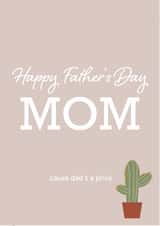 fathers day fathers day for mom Father's Day Card 13345 created by Jodie Michelle