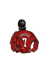 Cantona Eric Cantona Birthday Card 18172 created by Boy Oh Boy Designs