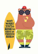 Don't worry Isolation Just because Card 18205 created by Pixie Brown