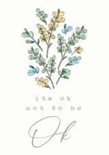 it's ok Thinking of you Card 2894 created by Shiv Makes Things