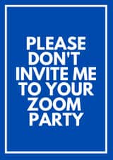 please don't Birthday Card 42465 created by Holland & Best