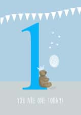 1 1st Birthday Card 17523 created by Tutti Frutti Designs