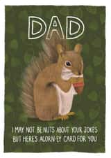 Funny Dad Pun Birthday Card created by Made by Burbs