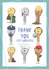 keyworker thank you Thank You Card 42536 created by The Tipsy Turtle