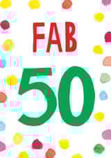 50 50th Birthday Card 17676 created by Earlybird