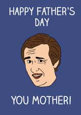 alan partridge filmtv Father's Day Card 18194 created by IWB Designs
