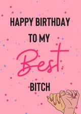 my best Birthday Card 17201 created by The Wish Gifts