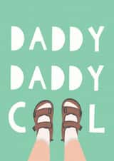 Socks & Sandals Father's Day card created by Zoe Spry