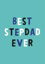 Best Stepdad Father's Day card created by Nutmeg and Arlo