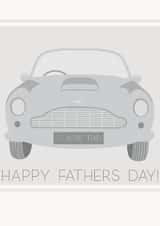 classic car Father's Day Card 17571 created by Ivy Lemon