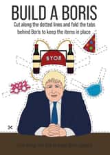 Build a Boris Funny Cutout Birthday Card created by Creative Colin