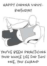 Coronavirus Covid-19 Card 40075 created by Billy Goldsmith