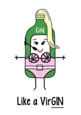 madonna like a virgin Birthday Card 8943 created by Of Life & Lemons Ltd.