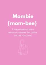 A humorous card for Mum's on any occasion created by Kate Hitchman