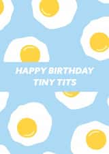 Happy Birthday Tiny Tits Card created by Ellie Fflur Studio