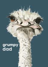 grumpy dad Father's Day Card 37758 created by Cinnamon Aitch