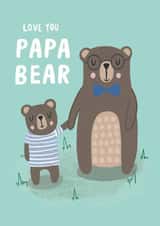 Love You Papa Bear Card created by Jessica Harvey