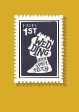 adult 1 Anniversary Card 16341 created by Made by Burbs