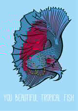 you beautiful Just Because Card 18292 created by Sarah Potter