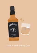 JD No.1 Dad Father's Day card created by emily.reevedesigns