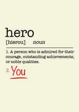 hero nhs Just because Card 18283 created by Krafty Kards