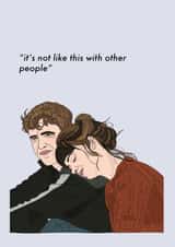 Sally Rooney normal Anniversary Card 17248 created by Eat the Moon