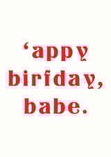 birthday londoner Card 42956 created by Paper + Pasture