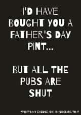 Lockdown Quarantine Father's Day Card 34329 created by JESSICArds