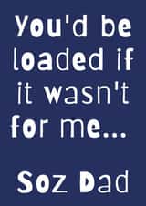 money rich Father's Day Card 34330 created by JESSICArds