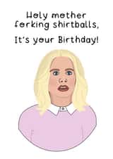 The good place eleanor shellstrop Birthday Card 15849 created by Helen Bicknell