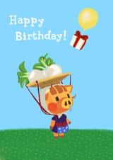 Turnips animalcrossing Birthday Card 11656 created by Made_by_mayfly