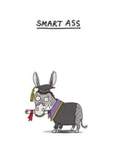 funny pun Graduation Card 9573 created by Cardinky
