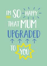 Mum Upgraded Mother's Day Card created by Elaine Miles