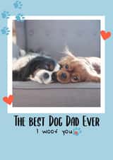 Personalised Father's Day Photo Card created by thortful Designs - from-the-dog pc Father's Day Personalised Photo Card 18520
