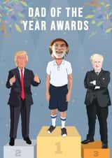 Personalised Father's Day Photo Card created by thortful Designs - dad-awards pc Father's Day Personalised Photo Card 43201