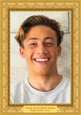 Personalised Father's Day Photo Card created by thortful Designs - gilded-frame pc Father's Day Personalised Photo Card 18524