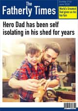 Personalised Father's Day Photo Card created by thortful Designs - fatherly-times pc Father's Day Personalised Photo Card 43202