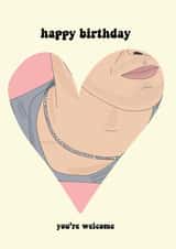 normal people for her Birthday Card 42005 created by Eat the Moon