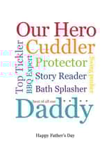 Best of all Father's Day card created by Spotty N Stripy