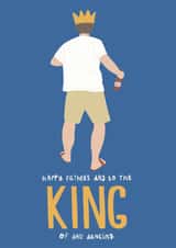 King of Dad Dancing Father's Day Card created by Jessica Harvey